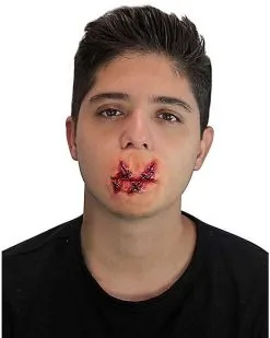 Spirit Halloween Cut Lips Appliance Kit