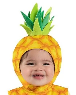Spirit Halloween Baby Pineapple One Piece Costume -Costume Themes Shop 01469600 c