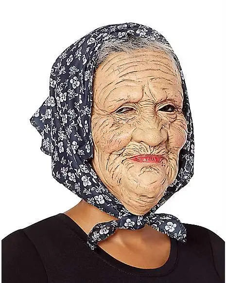 Spirit Halloween Grandma Half Mask 4 Spirit Halloween Grandma Half Mask - Image 2