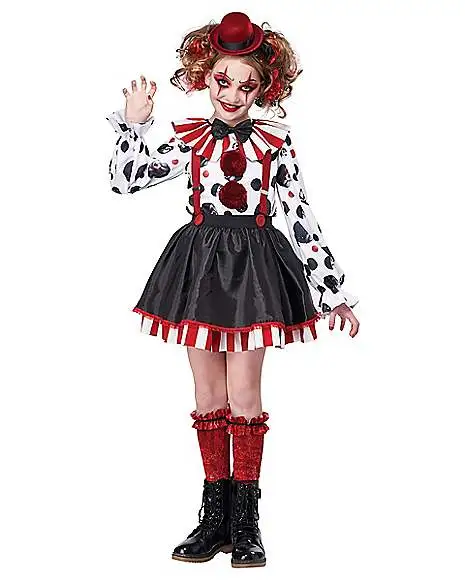 Spirit Halloween Kids Sinister Clown Costume 3 Spirit Halloween Kids Sinister Clown Costume