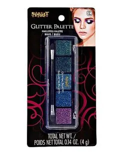 Spirit Halloween Cool Tones Glitter Makeup Palette -Costume Themes Shop 01474261 c