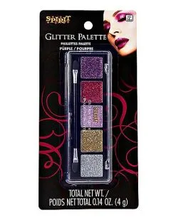 Spirit Halloween Purple Glitter Palette - 5 Count -Costume Themes Shop 01474279 c