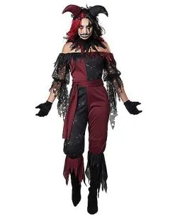 Spirit Halloween Adult Wicked Jester Costume