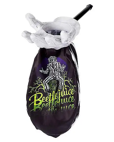 Spirit Halloween Beetlejuice Loot And Scoop Treat Bag 3 Spirit Halloween Beetlejuice Loot And Scoop Treat Bag