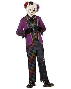 Spirit Halloween Kids Vintage Clown Costume