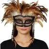 Spirit Halloween Witch Doctor Feather Eye Mask 2 Spirit Halloween Witch Doctor Feather Eye Mask -Costume Themes Shop 01478676 a