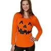 Spirit Halloween Cross Pumpkin Sweatshirt -Costume Themes Shop 01479567 a