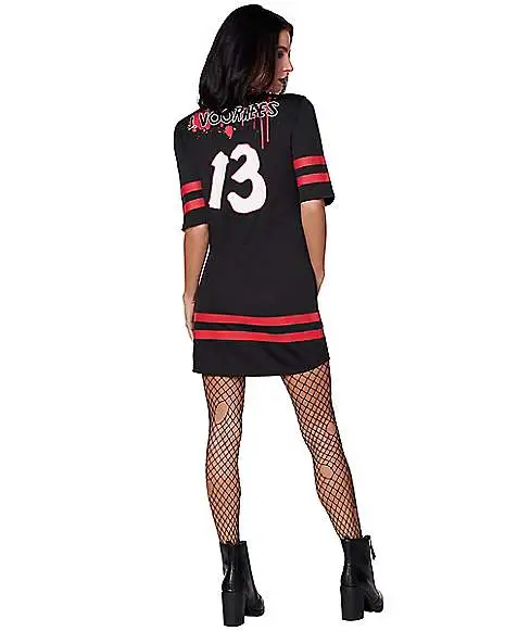 Spirit Halloween Adult Jason Hockey Dress - Friday The 13th 4 Spirit Halloween Adult Jason Hockey Dress - Friday The 13th - Image 2