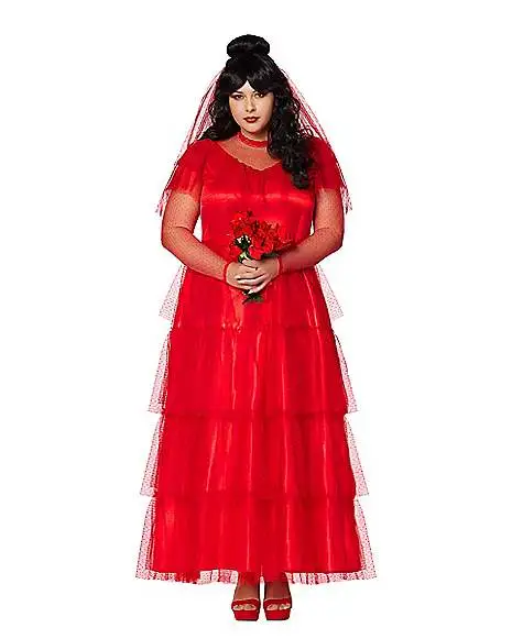 Spirit Halloween Adult Lydia Deetz Costume - Beetlejuice 6 Spirit Halloween Adult Lydia Deetz Costume - Beetlejuice - Image 4