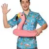 Spirit Halloween Inflatable Flamingo Float -Costume Themes Shop 01484914 a