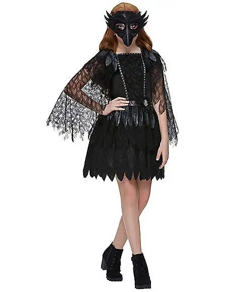 Spirit Halloween Kids Mystical Raven Costume 3 Spirit Halloween Kids Mystical Raven Costume