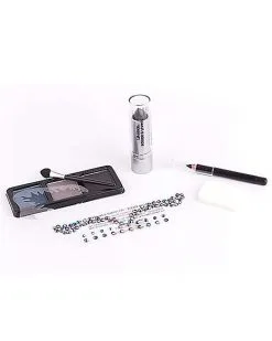 Spirit Halloween Gothic Raven Makeup Kit -Costume Themes Shop 01486778 c