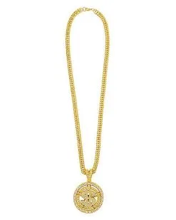 Spirit Halloween Dollar Sign Chain Necklace