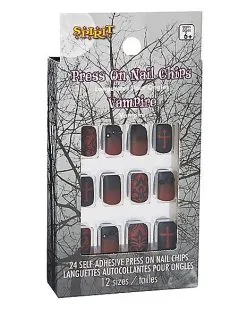 Spirit Halloween Kids Twilight Press On Vampire Nails 8 Spirit Halloween Kids Twilight Press On Vampire Nails -Costume Themes Shop 01486901 c