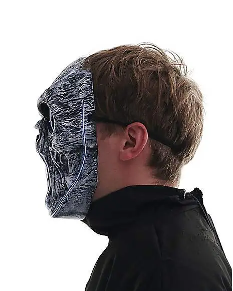 Spirit Halloween Light-Up EL Wire Wailing Spirit Half Mask 7 Spirit Halloween Light-Up EL Wire Wailing Spirit Half Mask - Image 5