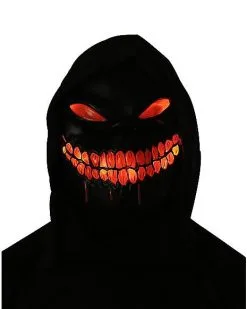 Spirit Halloween Light-Up Hooded Nightstalker Full Mask 11 Spirit Halloween Light-Up Hooded Nightstalker Full Mask -Costume Themes Shop 01488410 e