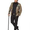 Spirit Halloween Adult '20s Gold And Black Plus Size Jacket 2 Spirit Halloween Adult '20s Gold And Black Plus Size Jacket -Costume Themes Shop 01488915 a