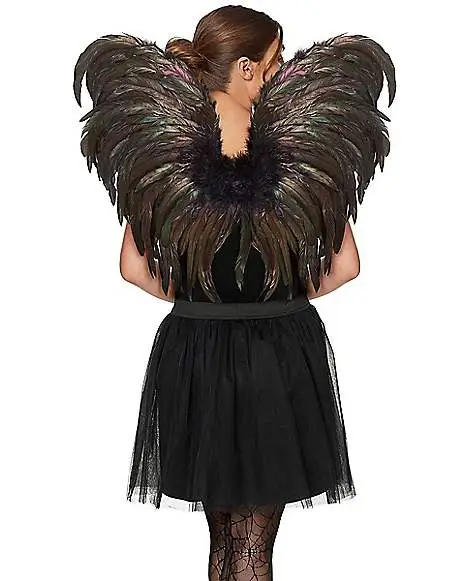 Spirit Halloween Fallen Angel Oil Slick Wings 4 Spirit Halloween Fallen Angel Oil Slick Wings - Image 2