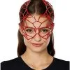 Spirit Halloween Geometric Devil Mask -Costume Themes Shop 01489566 a