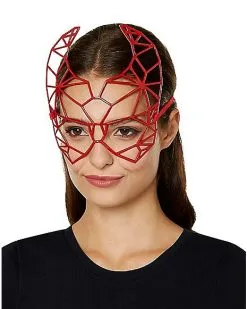 Spirit Halloween Geometric Devil Mask -Costume Themes Shop 01489566 c