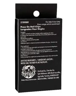 Spirit Halloween Devil Flame Press On Nails -Costume Themes Shop 01489624 d