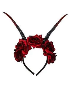 Spirit Halloween Devil Flower Headband -Costume Themes Shop 01489723 a
