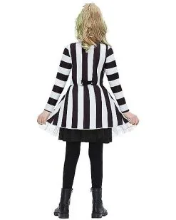 Spirit Halloween Kids Beetlejuice Dress 8 Spirit Halloween Kids Beetlejuice Dress -Costume Themes Shop 01491117 c
