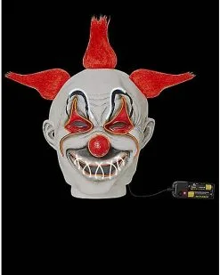 Spirit Halloween Light-Up Krazy Clown Mask 11 Spirit Halloween Light-Up Krazy Clown Mask -Costume Themes Shop 01494319 g