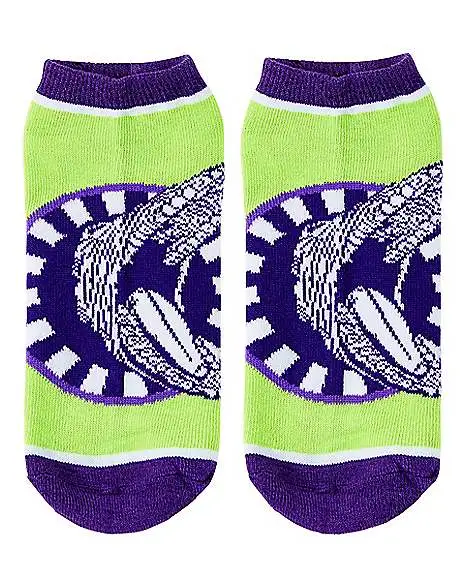 Spirit Halloween Beetlejuice Ankle Socks - 5 Pair 6 Spirit Halloween Beetlejuice Ankle Socks - 5 Pair - Image 4