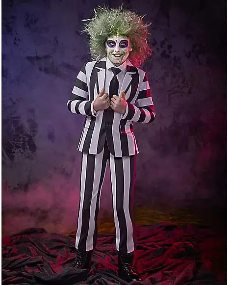 Spirit Halloween Kids Beetlejuice Costume - Beetlejuice 3 Spirit Halloween Kids Beetlejuice Costume - Beetlejuice