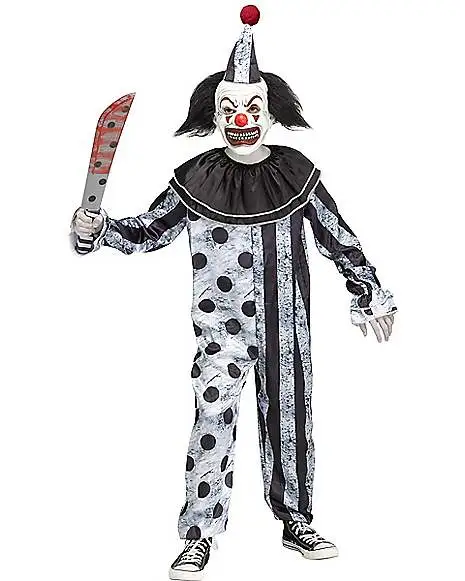 Spirit Halloween Kids Psycho Clown Costume 3 Spirit Halloween Kids Psycho Clown Costume