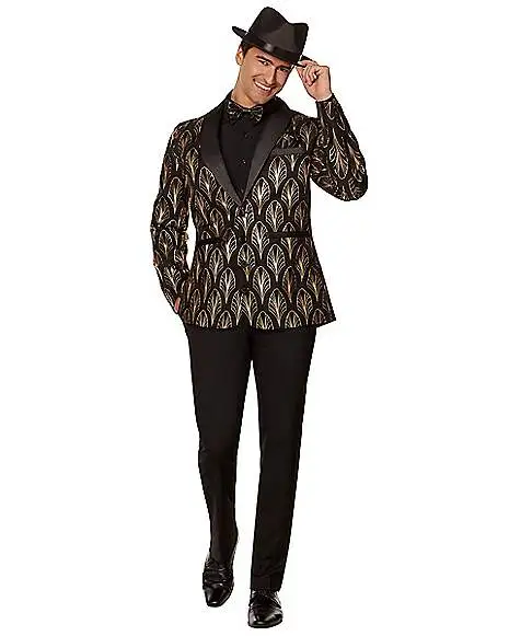 Spirit Halloween Adult 1920s Deco Suit Jacket 3 Spirit Halloween Adult 1920s Deco Suit Jacket