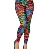 Spirit Halloween '80s Print Leggings 2 Spirit Halloween '80s Print Leggings -Costume Themes Shop 01496157 a
