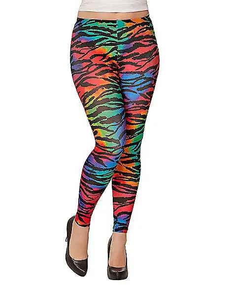 Spirit Halloween '80s Print Leggings 3 Spirit Halloween '80s Print Leggings