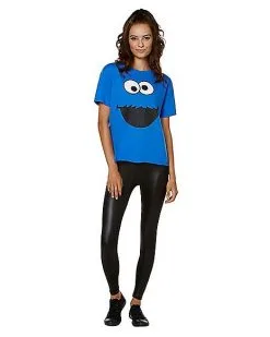 Spirit Halloween Adult Cookie Monster T Shirt - Sesame Street 9 Spirit Halloween Adult Cookie Monster T Shirt - Sesame Street -Costume Themes Shop 01496322 d