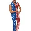 Spirit Halloween Adult Stars And Stripes Jumpsuit Costume 1 Spirit Halloween Adult Stars And Stripes Jumpsuit Costume -Costume Themes Shop 01498500 a
