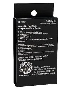 Spirit Halloween Fallen Angel Press On Nails -Costume Themes Shop 01498864 d