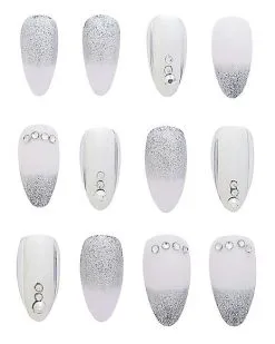 Spirit Halloween Angel Press On Nails