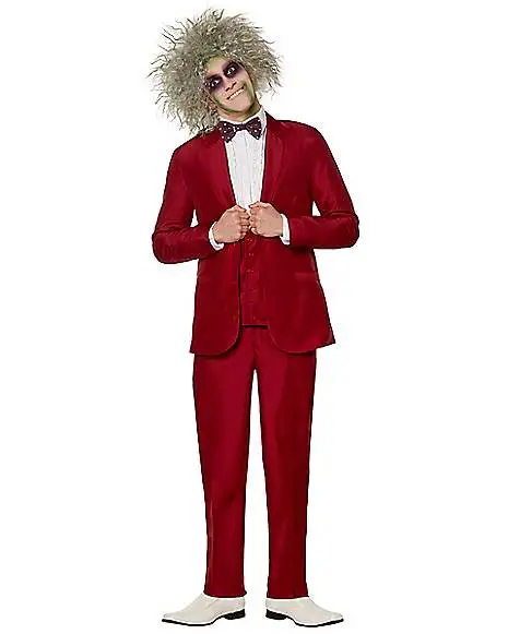 Spirit Halloween Adult Beetlejuice Wedding Suit 4 Spirit Halloween Adult Beetlejuice Wedding Suit - Image 2