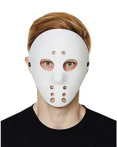 Spirit Halloween Glow In The Dark Hockey Half Mask 3 Spirit Halloween Glow In The Dark Hockey Half Mask