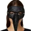 Spirit Halloween Female Plague Doctor Half Mask -Costume Themes Shop 01503358 a