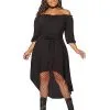 Spirit Halloween Adult Black Peasant Plus Size Dress 2 Spirit Halloween Adult Black Peasant Plus Size Dress -Costume Themes Shop 01503747 a