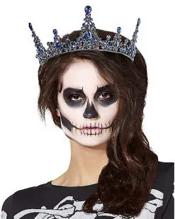 Spirit Halloween Skeleton Royalty Crown -Costume Themes Shop 01504349 c