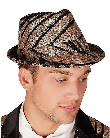 Spirit Halloween '20s Sequin Fedora 3 Spirit Halloween '20s Sequin Fedora