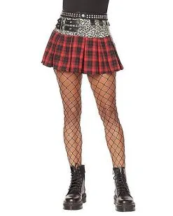 Spirit Halloween Adult Punk Skirt -Costume Themes Shop 01504844 c