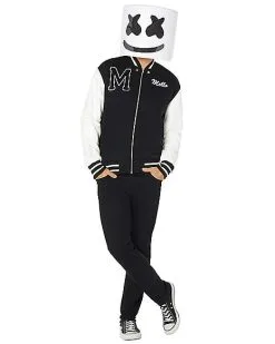 Spirit Halloween Adult Marshmello Jacket -Costume Themes Shop 01505700 d