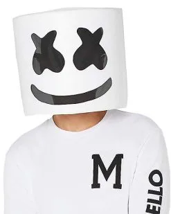 Spirit Halloween Adult Marshmello Costume 6 Spirit Halloween Adult Marshmello Costume -Costume Themes Shop 01505759 c