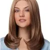 Spirit Halloween '90s Light Brown Flip Wig -Costume Themes Shop 01506237 a