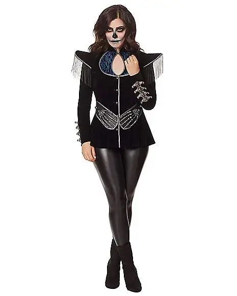Spirit Halloween Women's Skeleton Royalty Jacket 4 Spirit Halloween Women's Skeleton Royalty Jacket - Image 2
