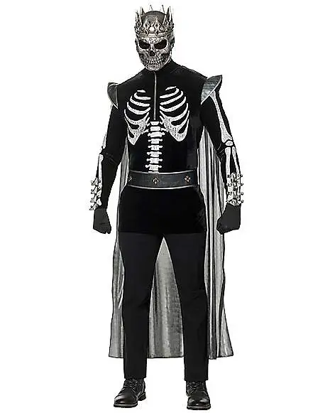 Spirit Halloween Adult Skeleton King Costume 3 Spirit Halloween Adult Skeleton King Costume